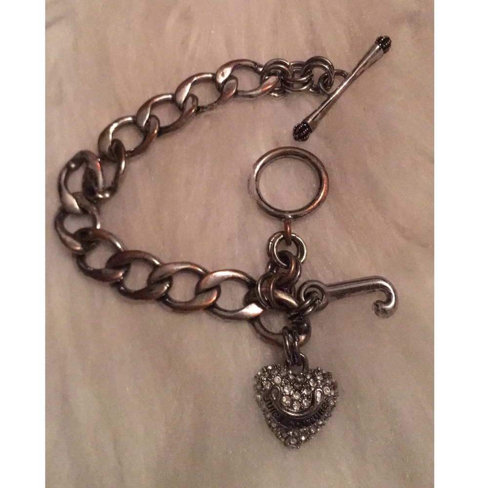 Juicy Couture silver toggle bracelet